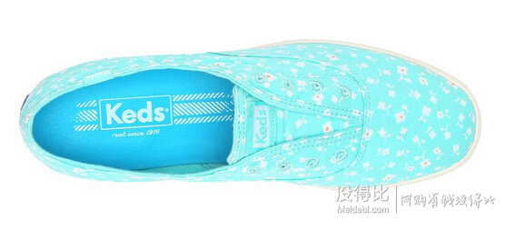 7.5码起！Keds  Chillax Washed女士时尚帆布鞋  直邮到手124元