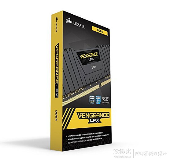 CORSAIR 海盗船 Vengeance LPX 16GB DDR4 3000MHz 台式机内存（8G*2条） 667元包邮