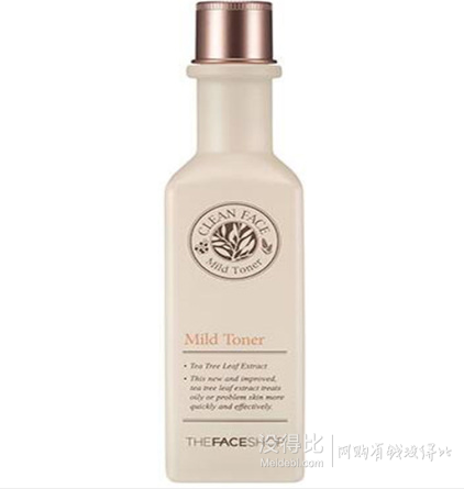 Thefaceshop菲诗小铺 毛孔紧致爽肤水130ml/瓶 折33元（99元3件）