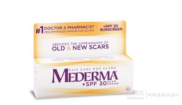 凑单品！MEDERMA 防晒祛疤凝胶 20g