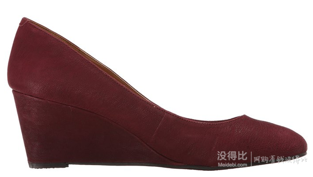 Nine West 玖熙  女士真皮坡跟单鞋