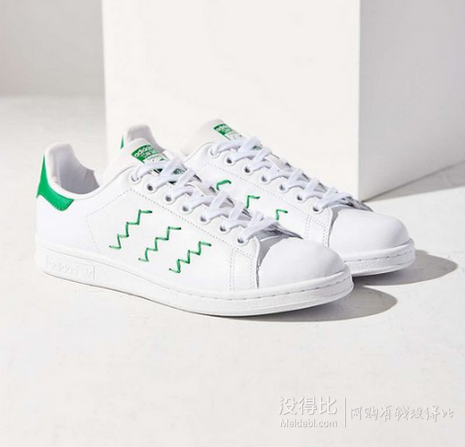 绿尾！adidas 阿迪达斯 Zig Zag Stan Smith S75139 女士复刻网球鞋