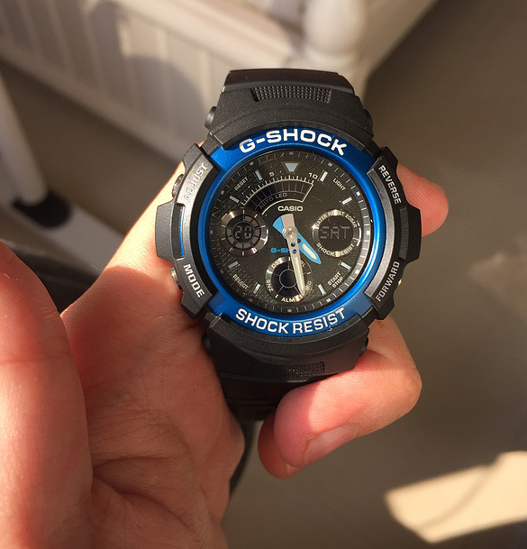 casio卡西歐 g-shock aw-591-2ajf 運動石英男表