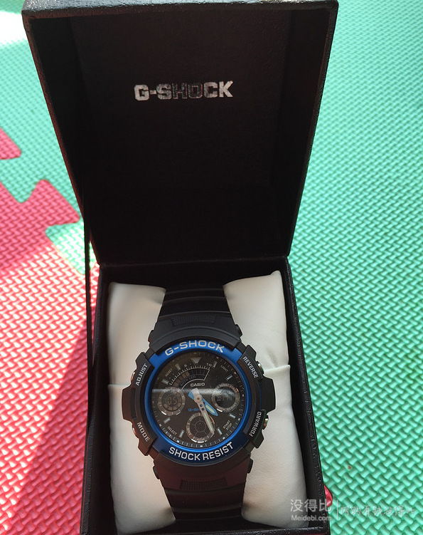 CASIO 卡西欧 G-SHOCK AW-591-2AJF G防震运动双显男表