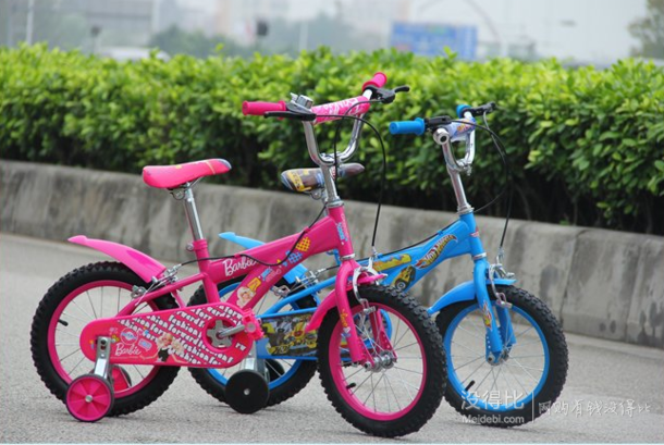 双重优惠：Barbie 芭比 Hot wheels风火轮系列14寸儿童自行车   298.4元（408.4-10-100券）