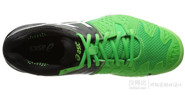 限6.5码：ASICS 亚瑟士 GEL-Resolution 6 男款网球鞋