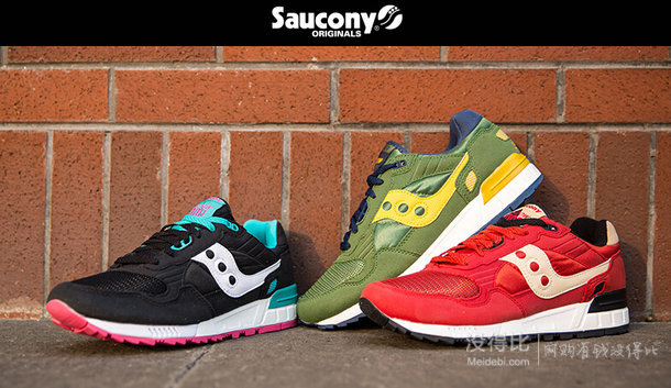 Saucony 索康尼 SHADOW 5000 男式复古跑步鞋 S70033-A  499元包邮（549-50）