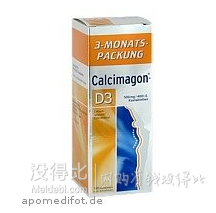Calcimagon 中老年维生素D3和钙咀嚼片（骨质疏松） 180粒
