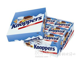 knoppers 牛奶榛子巧克力威化饼干  家庭装 24包