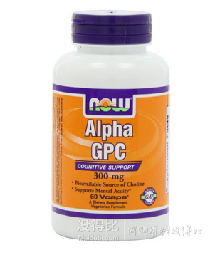 Now Foods 诺奥 Alpha Gpc 甘油磷酸胆碱精华 