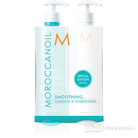 Moroccanoil摩洛哥精油洗护发 2 x 500ml大件套装 低至8折