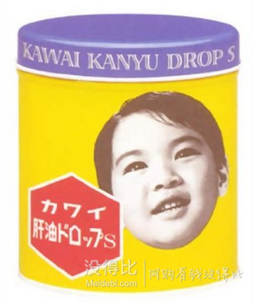  KAWAI 肝油 DROP'S康儿益肝油丸维生素A+D(香蕉口味)  300粒