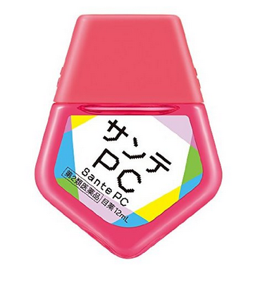 santen参天santenpc蓝光眼药水12ml