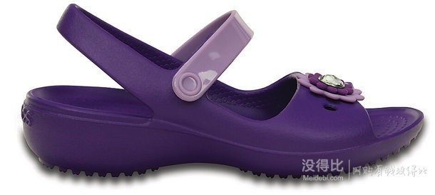 Crocs 卡洛驰 Keeley Mini 女童凉鞋