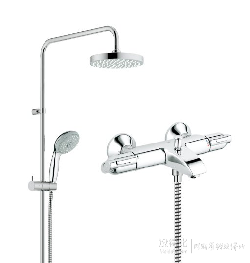 GROHE 高仪  恒温淋浴花洒套餐搭配200mm大顶喷 34227000+27389000  2299元包邮（2399-100）