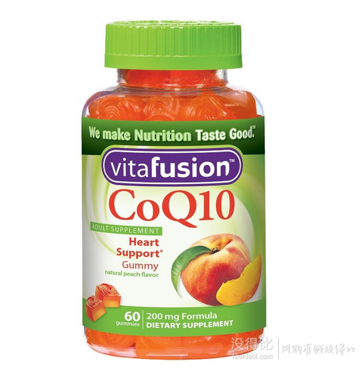 凑单！Vitafusion 成人CoQ10 辅酶软糖60粒