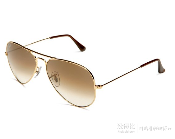 宋钟基同款！RayBan 雷朋 3025 飞行员系列（001/33) 中性偏光太阳镜