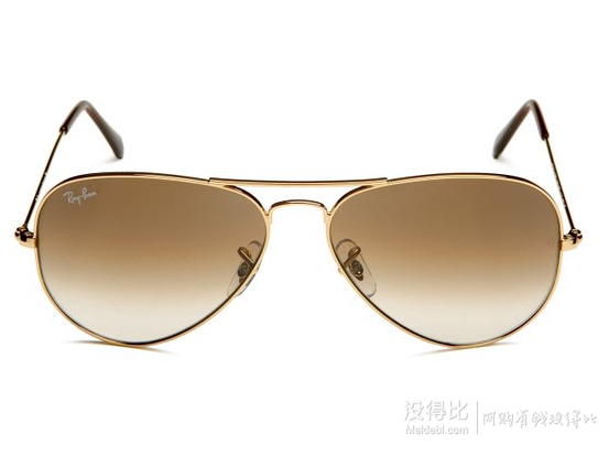 宋钟基同款！RayBan 雷朋 3025 飞行员系列（001/33) 中性偏光太阳镜