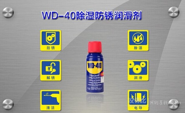 WD-40 万能除湿防锈润滑剂  100ml  10元（19.9元，300-150）