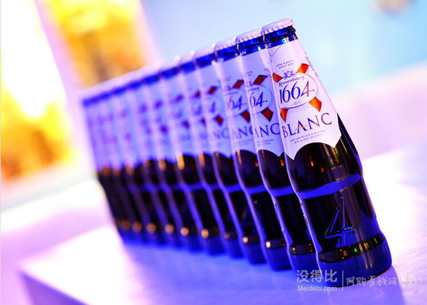 Kronenbourg 克伦堡凯旋1664 白啤酒 330ml 24支 259元包邮