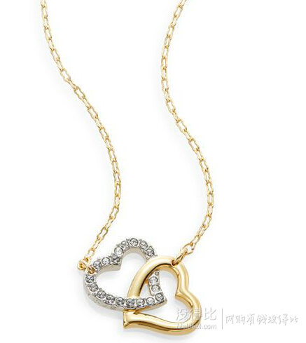 Swarovski 施华洛世奇  Match Swarovski Crystal Heart 心心相扣水晶项链