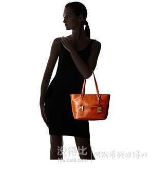 LAUREN Ralph Lauren Whit by Pocket Shopper 真皮手提包