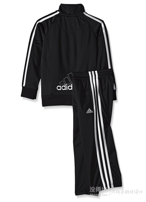 Adidas 阿迪达斯 小男孩经典三条杠运动套装