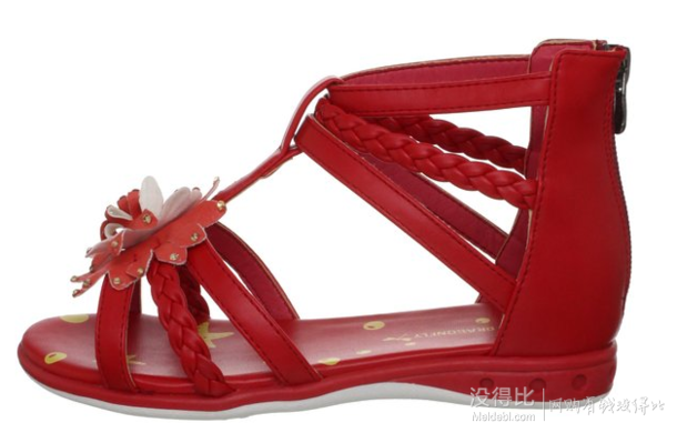 red dragonfly 红蜻蜓 女童 凉鞋  33.5元（67元，用码单5折）