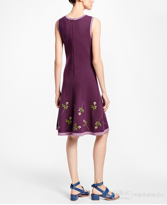 brooks brothers 布克兄弟 Floral-Motif 连衣裙