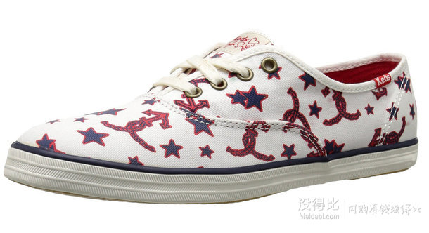 限码： Keds Taylor Swift Anchor Red 女士帆布鞋 直邮到手135元！