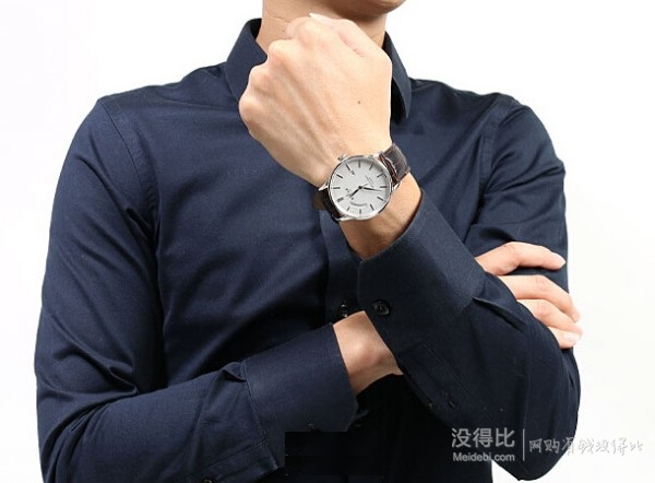 EDOX 依度 Les Vauberts系列 自动机械男表 83007-3-AIN