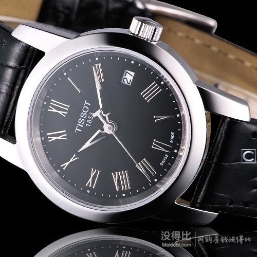 Tissot 天梭 女式经典时装腕表 T0332101605300