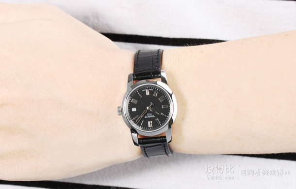 Tissot 天梭 女式经典时装腕表 T0332101605300