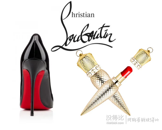 Christian Louboutin  金管薄纱水透唇膏 红色 3.5克 739元包邮（789-50）