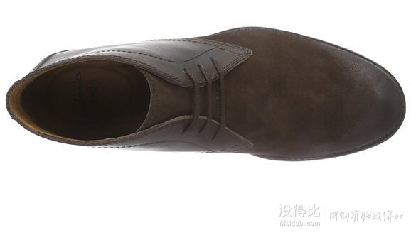 码全好价！Clarks Hawkley Rise 其乐 男士踝靴