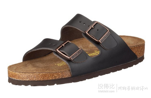 35码！Birkenstock Arizona 经典款 中性 真皮凉拖鞋