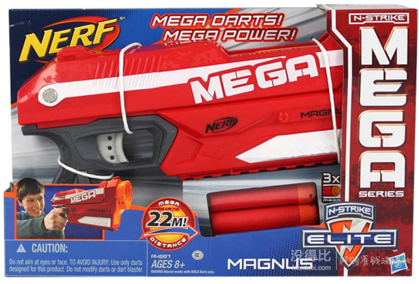 Hasbro 孩之宝 NERF A4887 沙漠之鹰发射器 