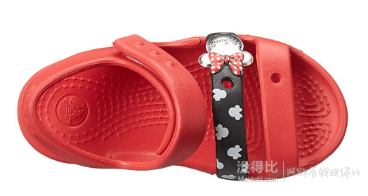 Crocs 卡洛驰 Keeley Sandal Minnie童款米妮凉鞋 