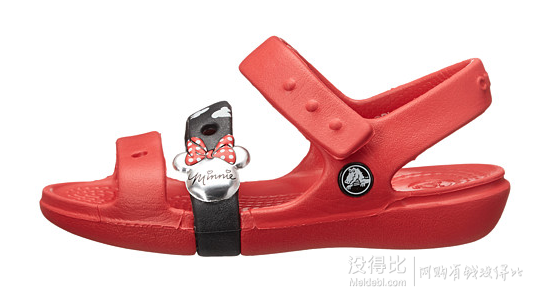 Crocs 卡洛驰 Keeley Sandal Minnie童款米妮凉鞋 