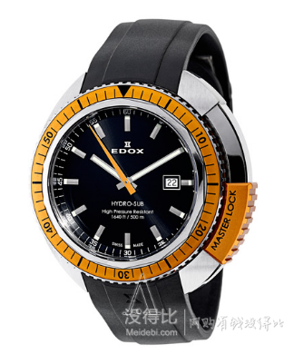 EDOX 依度 HYDRO-SUB 53200-3OCA-NIN 男款潜水腕表