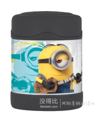 直邮到手约101元！Thermos 膳魔师 防漏不锈钢小黄人卡通保温罐10盎司 