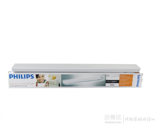 Philips 飞利浦 靓丽镜前灯 38112 灰色14W  55.5元包邮（111元，用码5折）