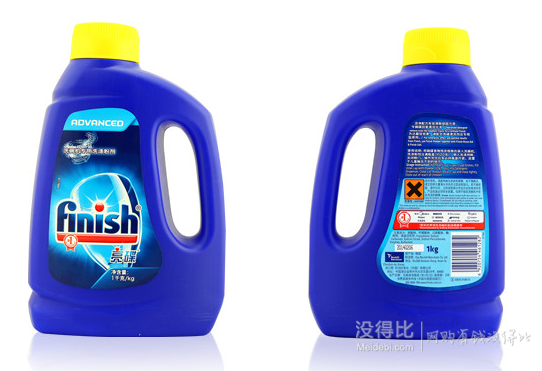 Finish 亮碟 洗碗机 专用洗涤粉剂 1kg  30元（59.9元，199-100）