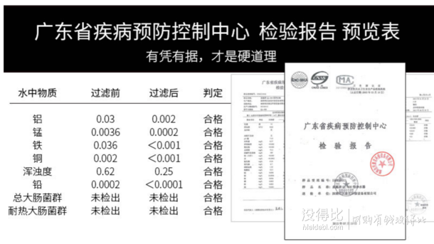 Quero 泉露  QL-1500 超滤直饮家用净水器  