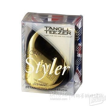 英国 Tangle Teezer豪华便携款 璀璨金美发梳