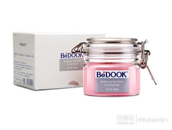 BeDook 比度克 粉泥亮采面膜220g 折47元（2件99元+用券）