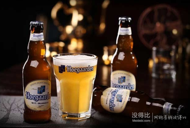 比利时进口：Hoegaarden 豪佳登 白啤酒330ml*12瓶 78元包邮