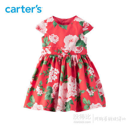 Carter's婴儿连衣裙179元包邮，领券立减10元