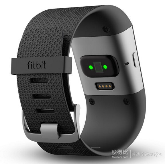 Fitbit Surge GPS心率监测智能手环 黑色L码   