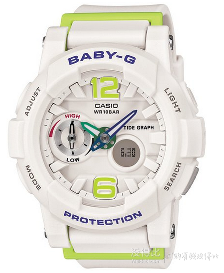 Casio 卡西欧 BABY-G BGA-180-7B2JF 女款电子表